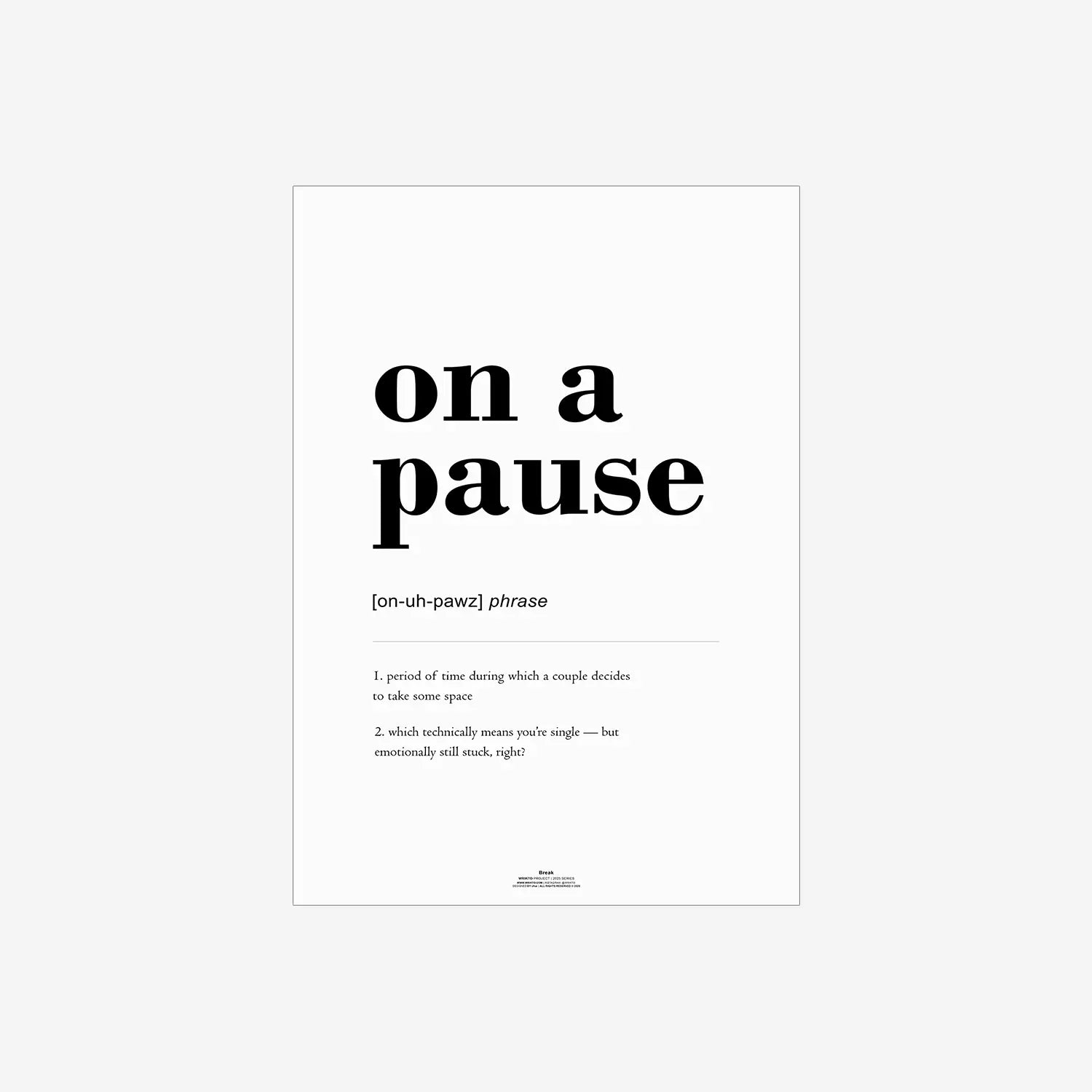 Pause