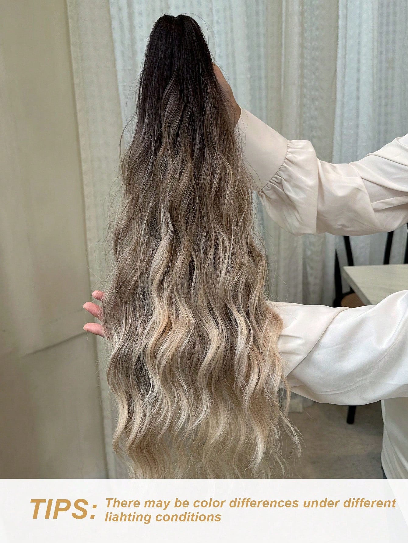 Ombre Claw Ponytail Extensions - 26 Inch