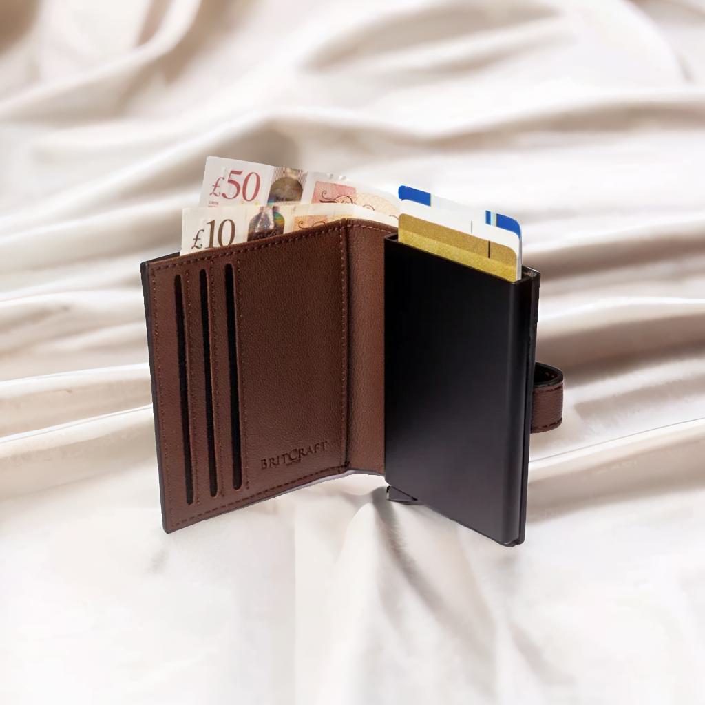 BritCraft Secure Leather Wallet