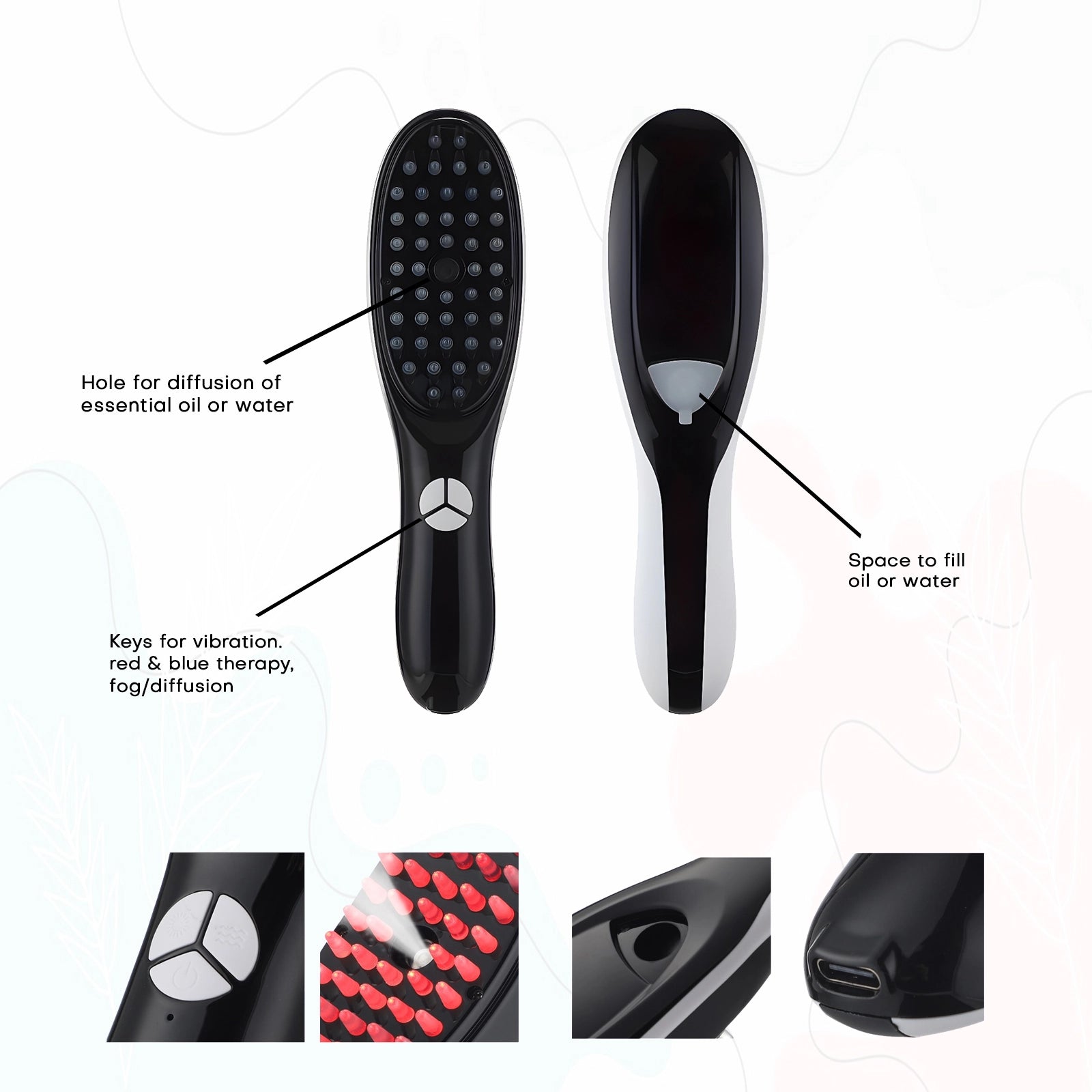 RegaBrush™ - 4 in 1 Hair Brush