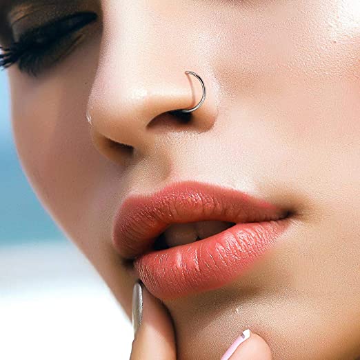 Stainless Steel Nose Ring For Womens