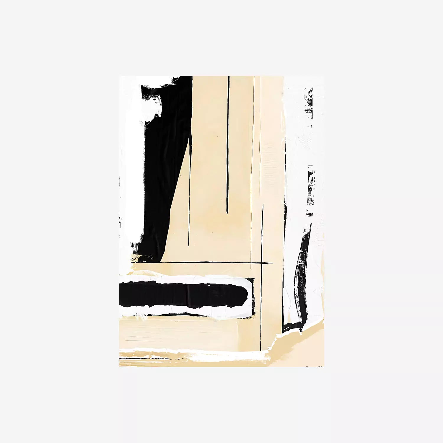 Absence in Beige