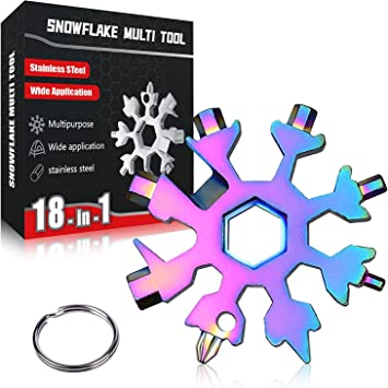 18-in-1 Snowflake Multifunction Tool