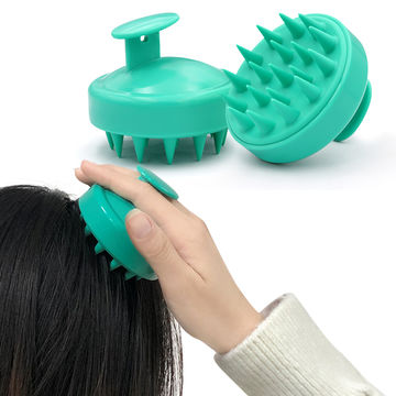 Silicone Hair Massager Brush Comb