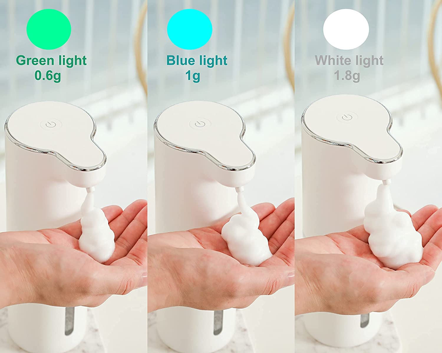 Automatic Soap Dispenser with USB Charger