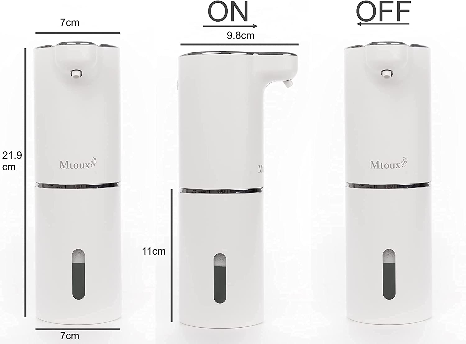 Automatic Soap Dispenser with USB Charger