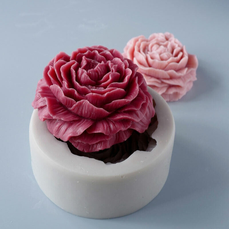 Peony Aromatherapy Candle Mould