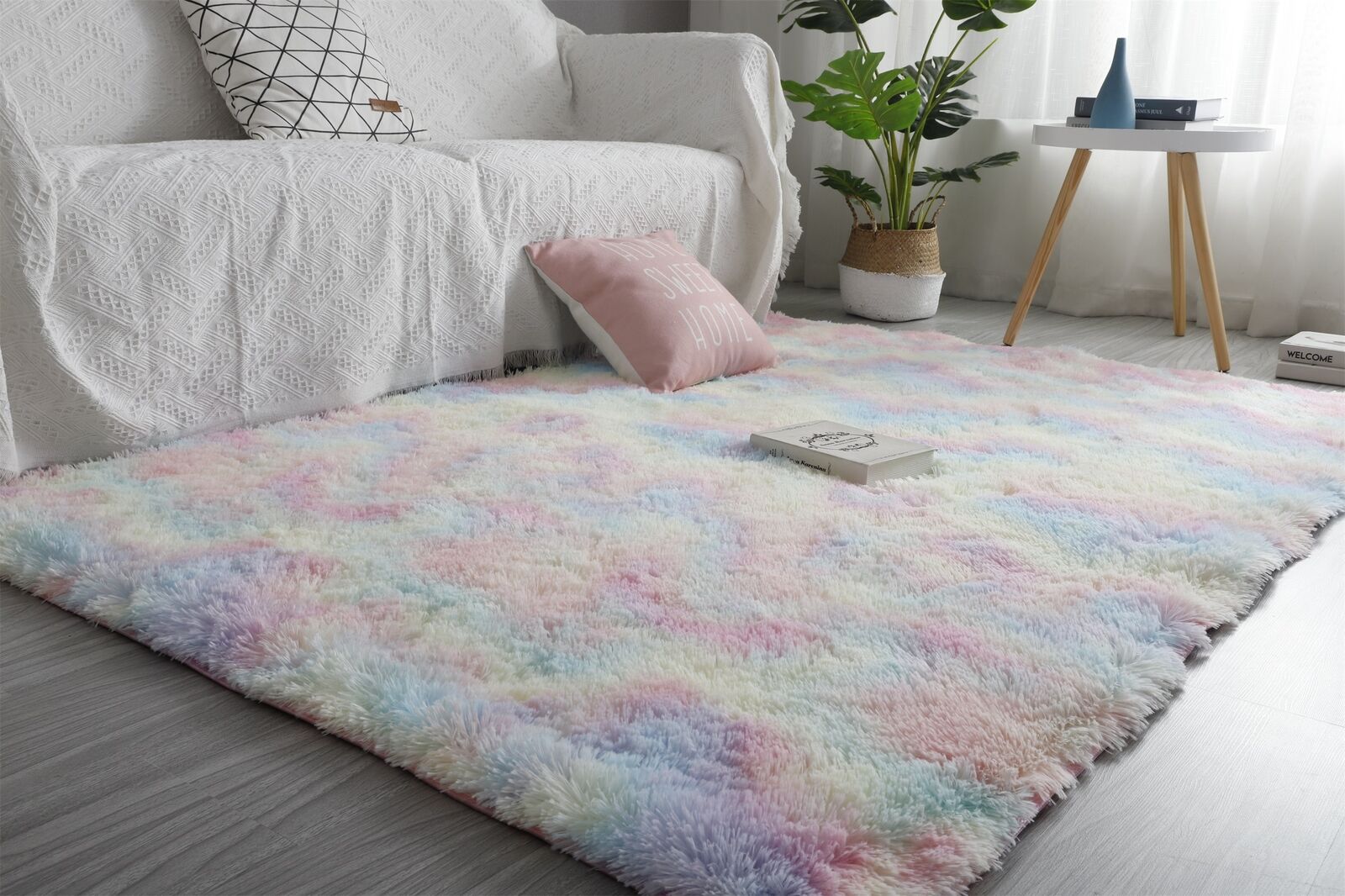 Anti-Slip Fluffy Large Shaggy Rug