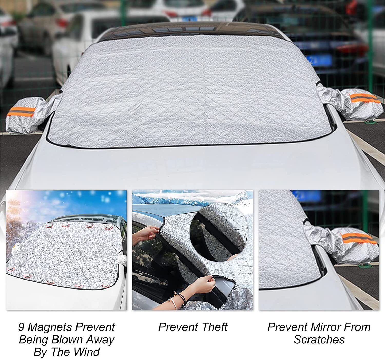 Magnetic Car Windscreen Cover