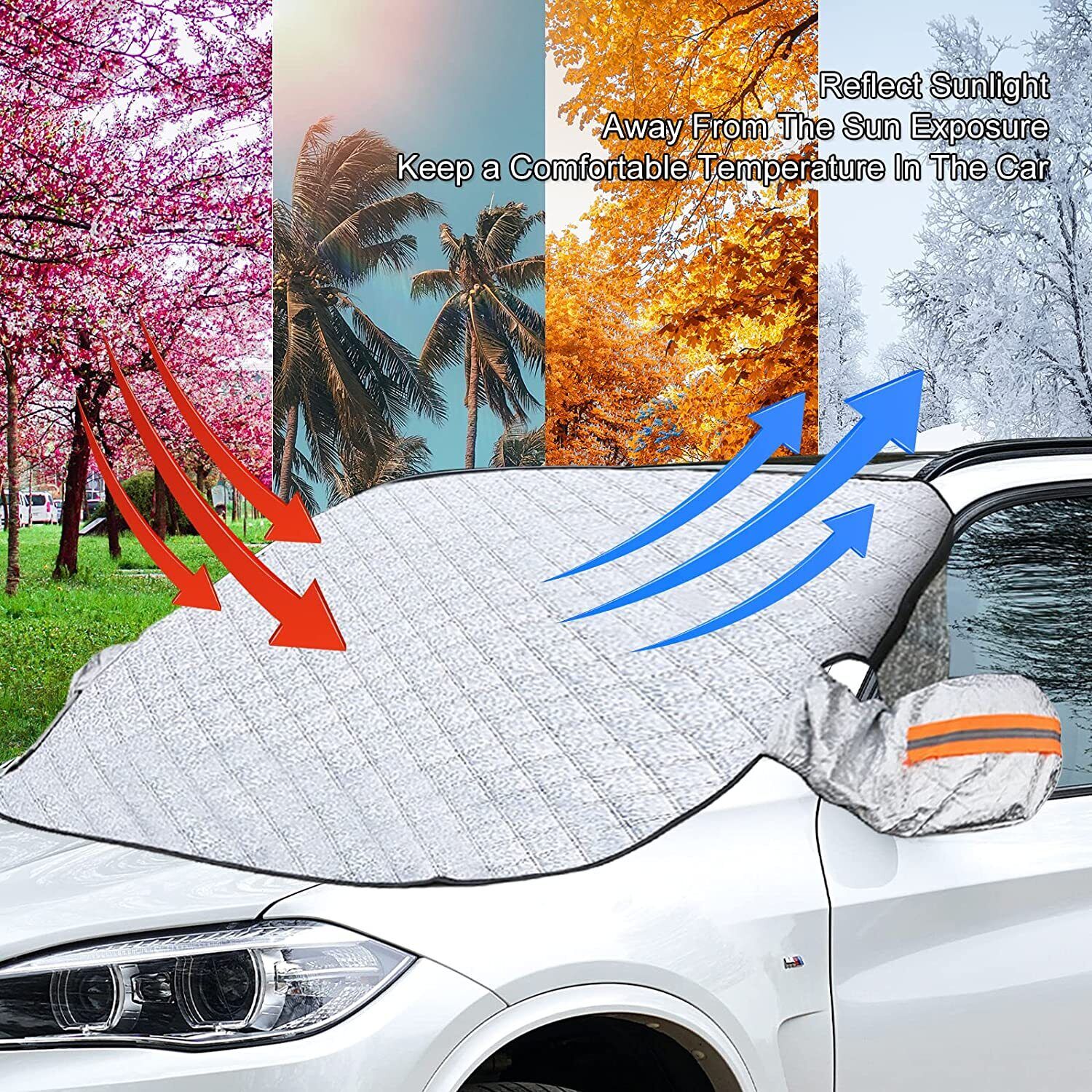 Magnetic Car Windscreen Cover