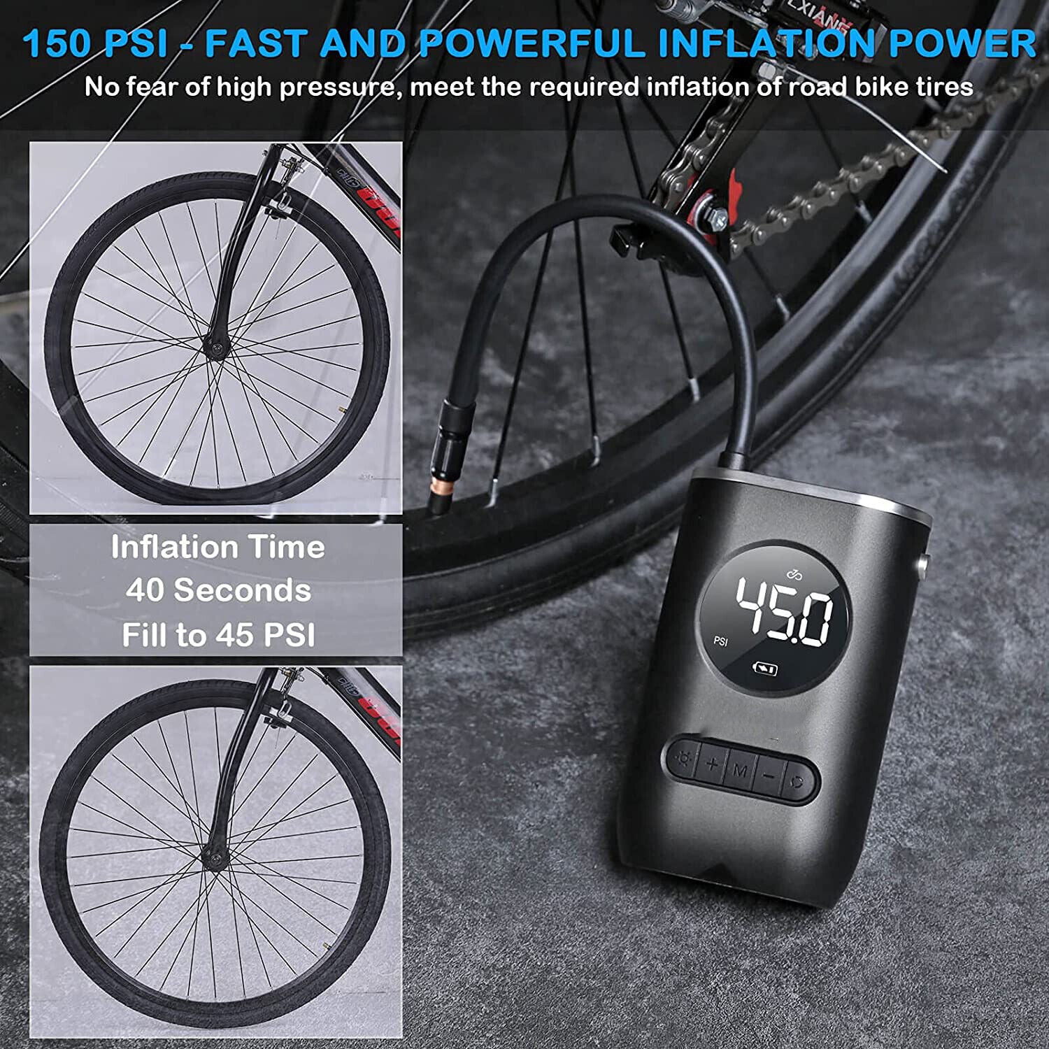 Rechargeable Air Pump For Tires