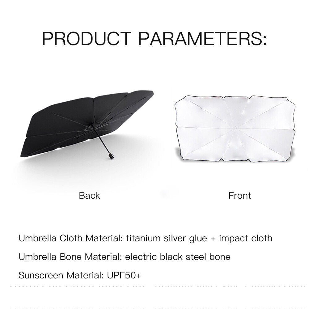 Car Windshield Sun Shade Umbrella