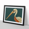 Pelican Art Abstract Painting