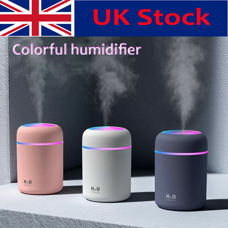 LED Light UP Air Oil Diffuser Humidifier