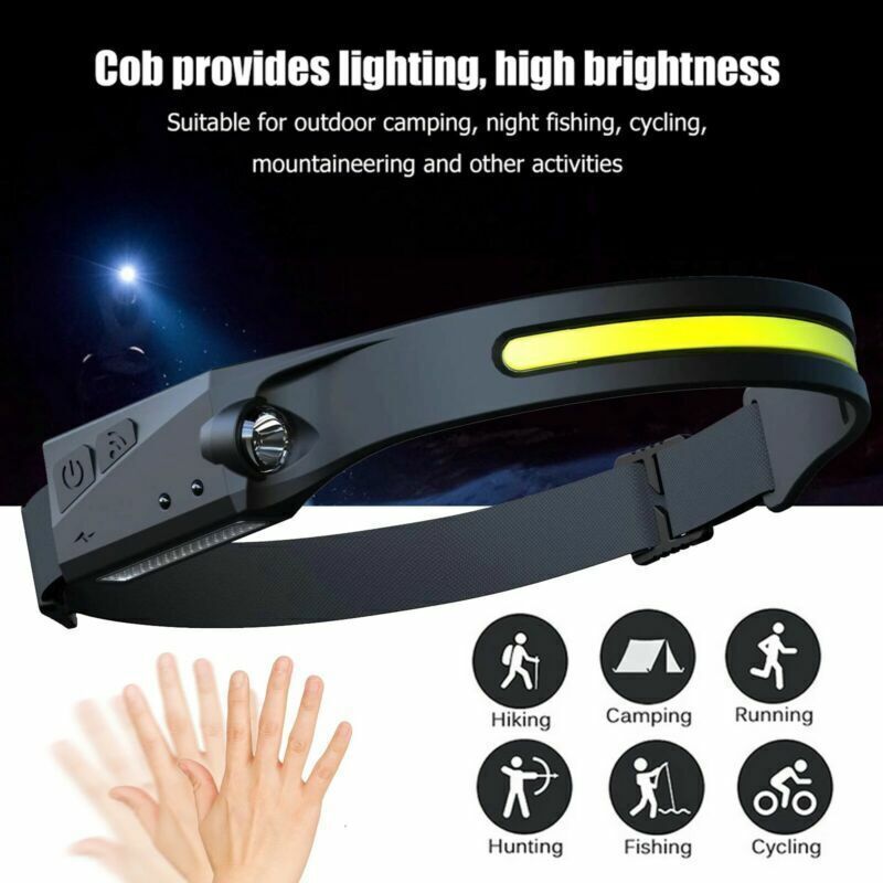 Waterproof Head Torch Light