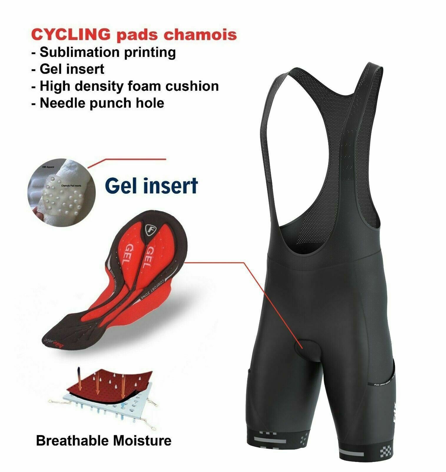 Chamois Padded Cycling shorts