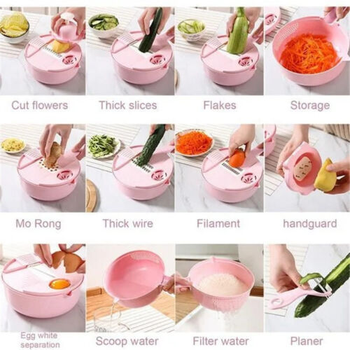 12-in-1 Multifunctional Salad Chopper