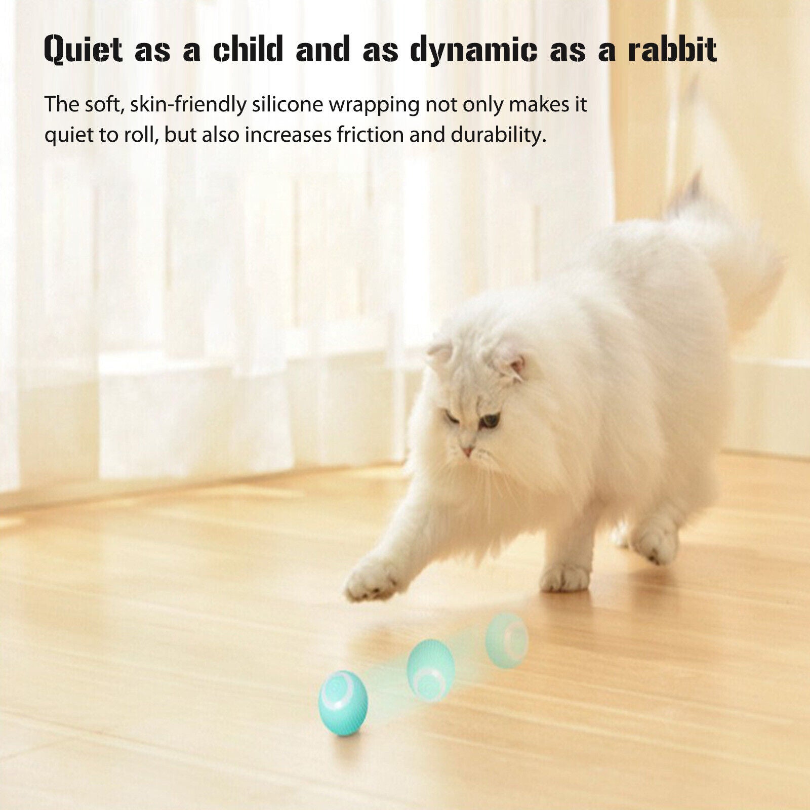 Pet Smart Rolling Balls Automatic Toy