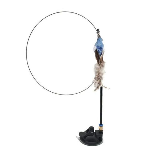 Feather Bird with Bell Cat Toy