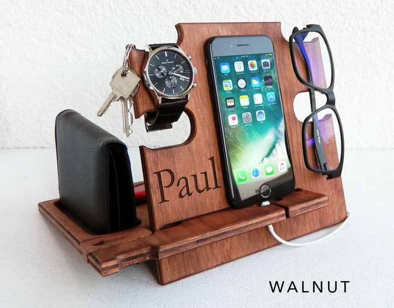 Homemade Wooden Mobile Holder