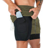 Men's Double Running Shorts