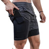 Men's Double Running Shorts