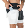 Men's Double Running Shorts