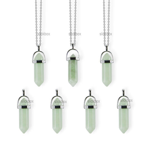 Natural Crystal Gemstone Pendant