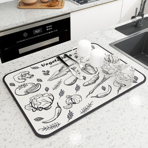 Absorbent Coffee Draining Drying Mat