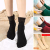 Women Velvet Fleece Wool Socks