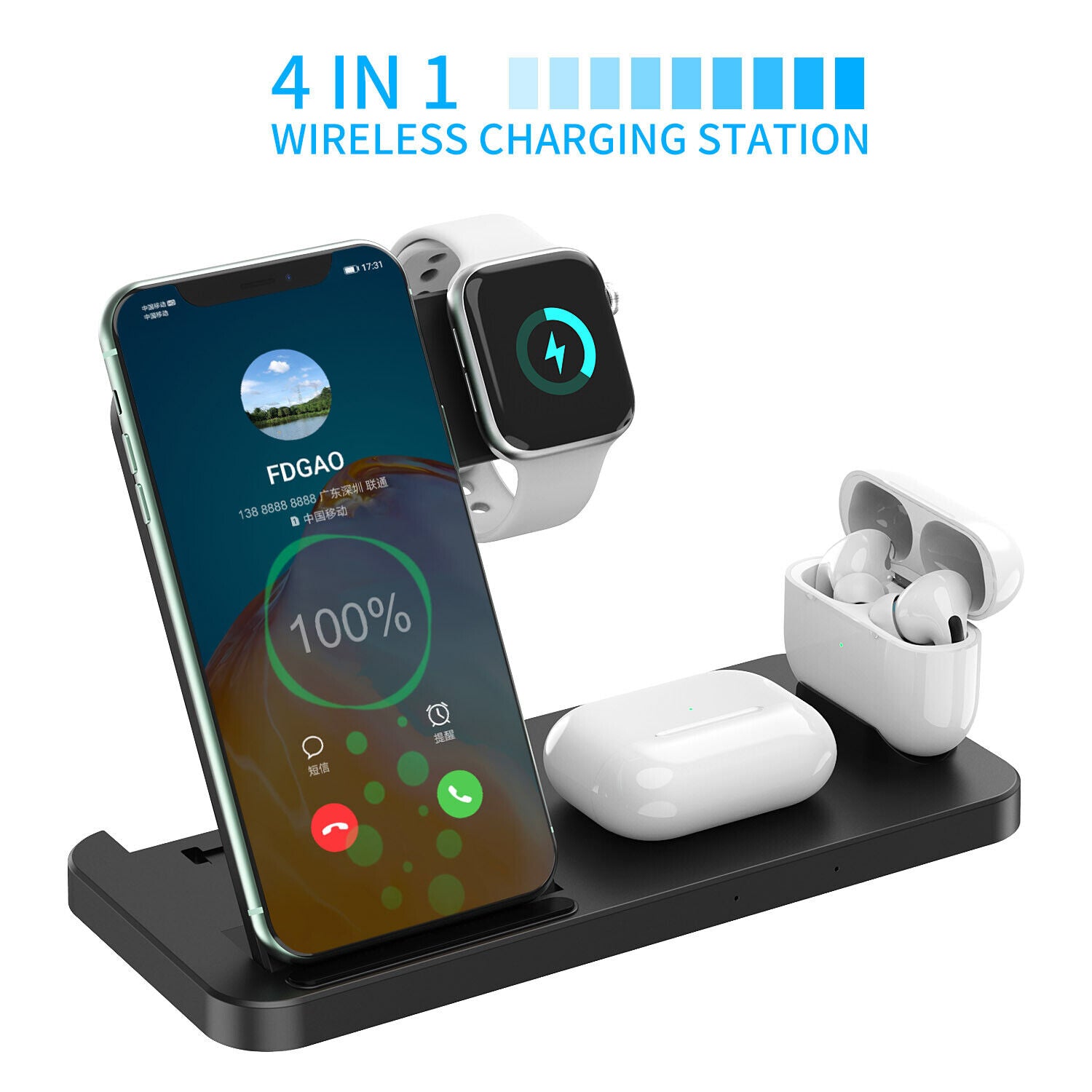 4 in 1 Wireless Charger