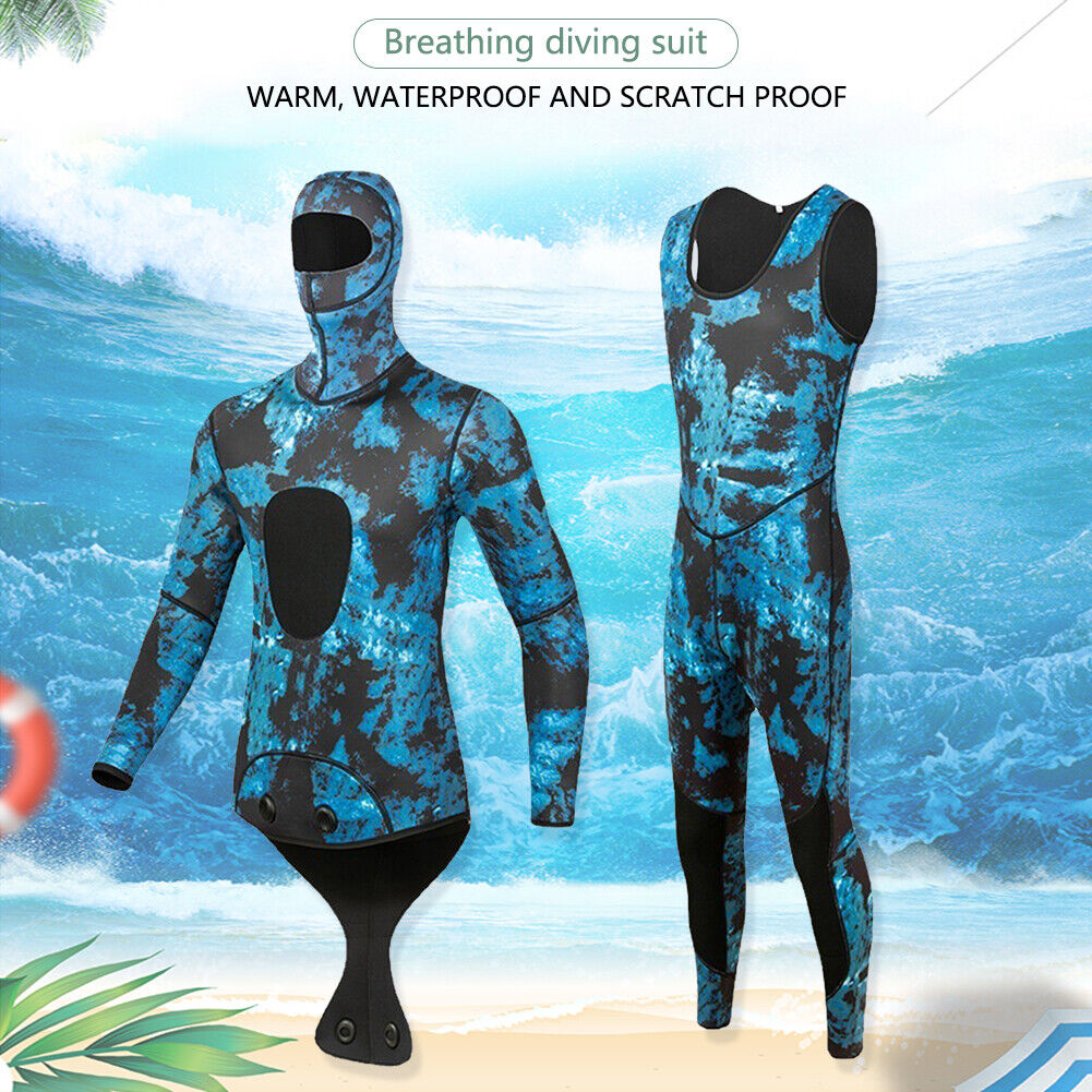 Neoprene Hooded Diving Wetsuit