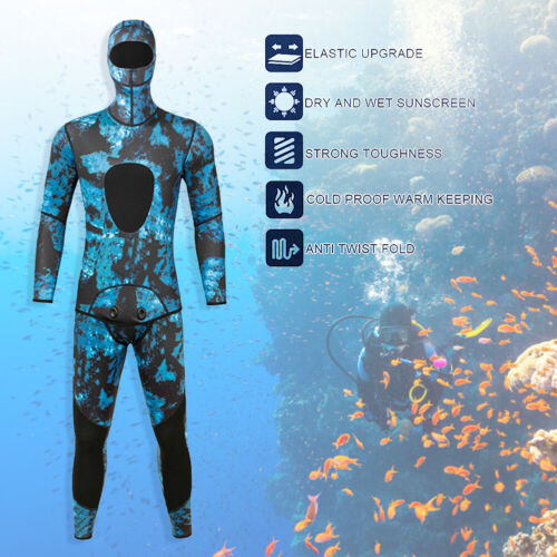 Neoprene Hooded Diving Wetsuit