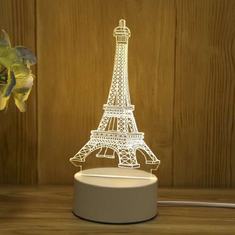 3D Creative Night Table Lamp