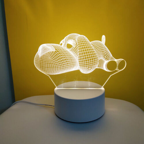 3D Creative Night Table Lamp