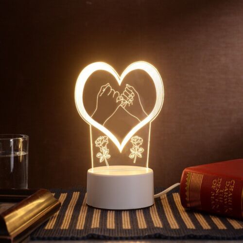 3D Creative Night Table Lamp